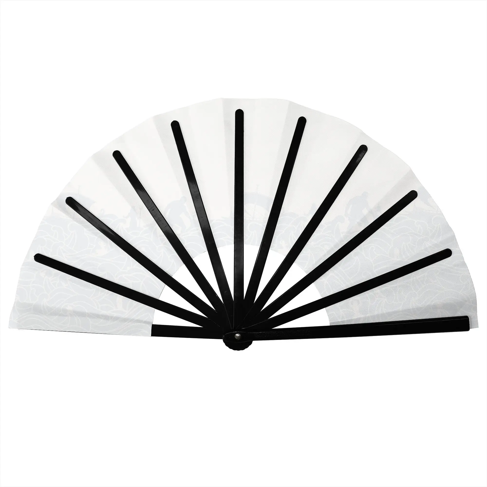 O-Odysseyes Hot Comic Traditional Folding Fan Chinese Style Movie High-Quality Polyester Fans Gift Exquisite Decorative Hand Fan