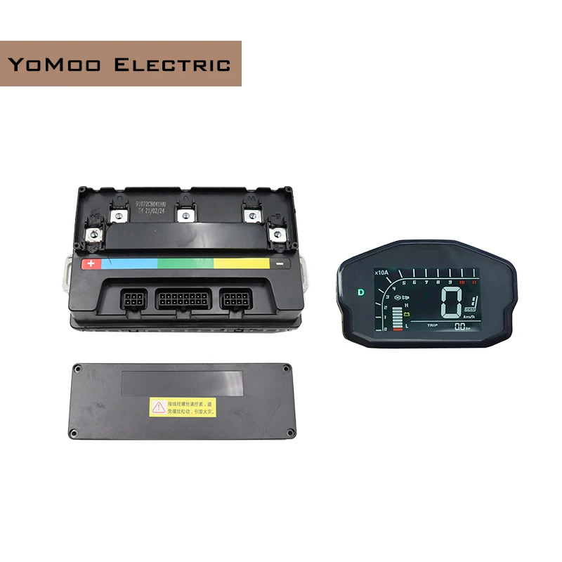 

VOTOL EM50S 1KW-1.5KW BLDC Sine Wave Controller with DKD Speedometer Display For QS Wheel Mid Drive Motor