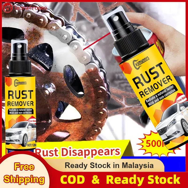 

NEW Motorcycle rust remover spray anti rust spray iron powder remover rust remover for metal rust remove cleaner rust stain