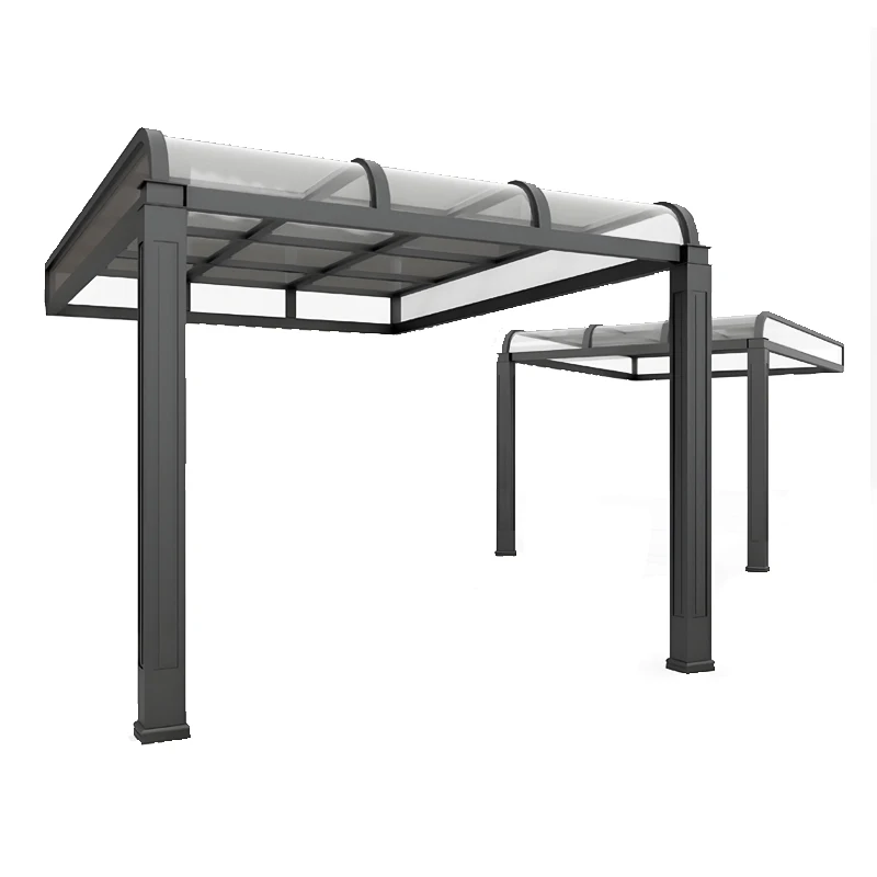 

Aluminum Patio Awning Outdoor Sunshade Canopy for Balcony or Garden