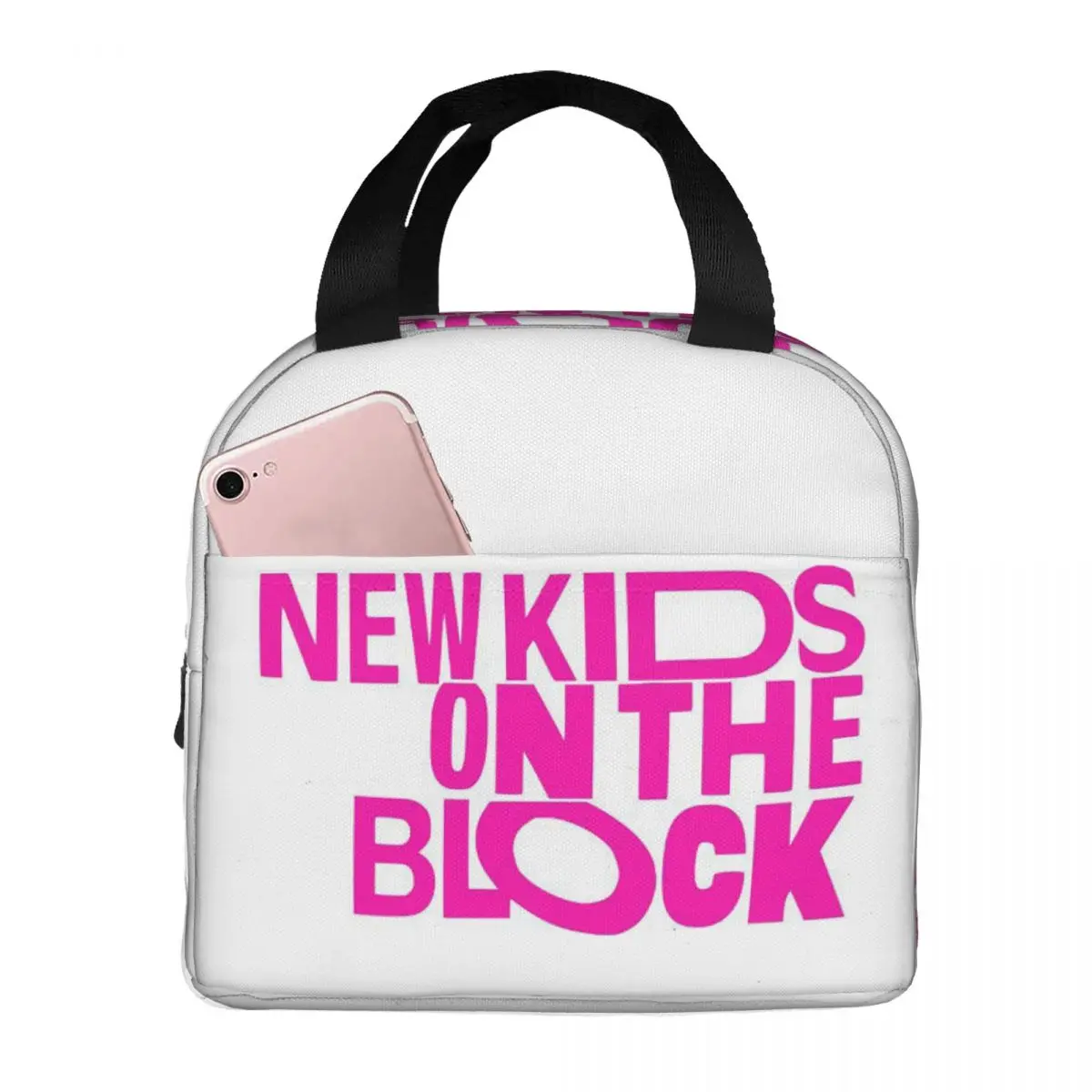 

New Kids On The Block Band NKOTB Magic Summer 2024 Tour Insulated Lunch Bag Cooler Thermal Food Box Tote Lunch Boxes Container