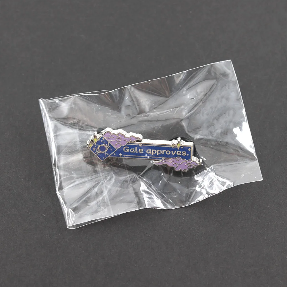 Gale Approves Brosche, Fantasy-Spiel-inspirierte Emaille-Pin, Magischer Zauberer, Sternen-Abzeichen, Gamer-Cosplay-Kostüm, Rucksack-Accessoire – Detail 9