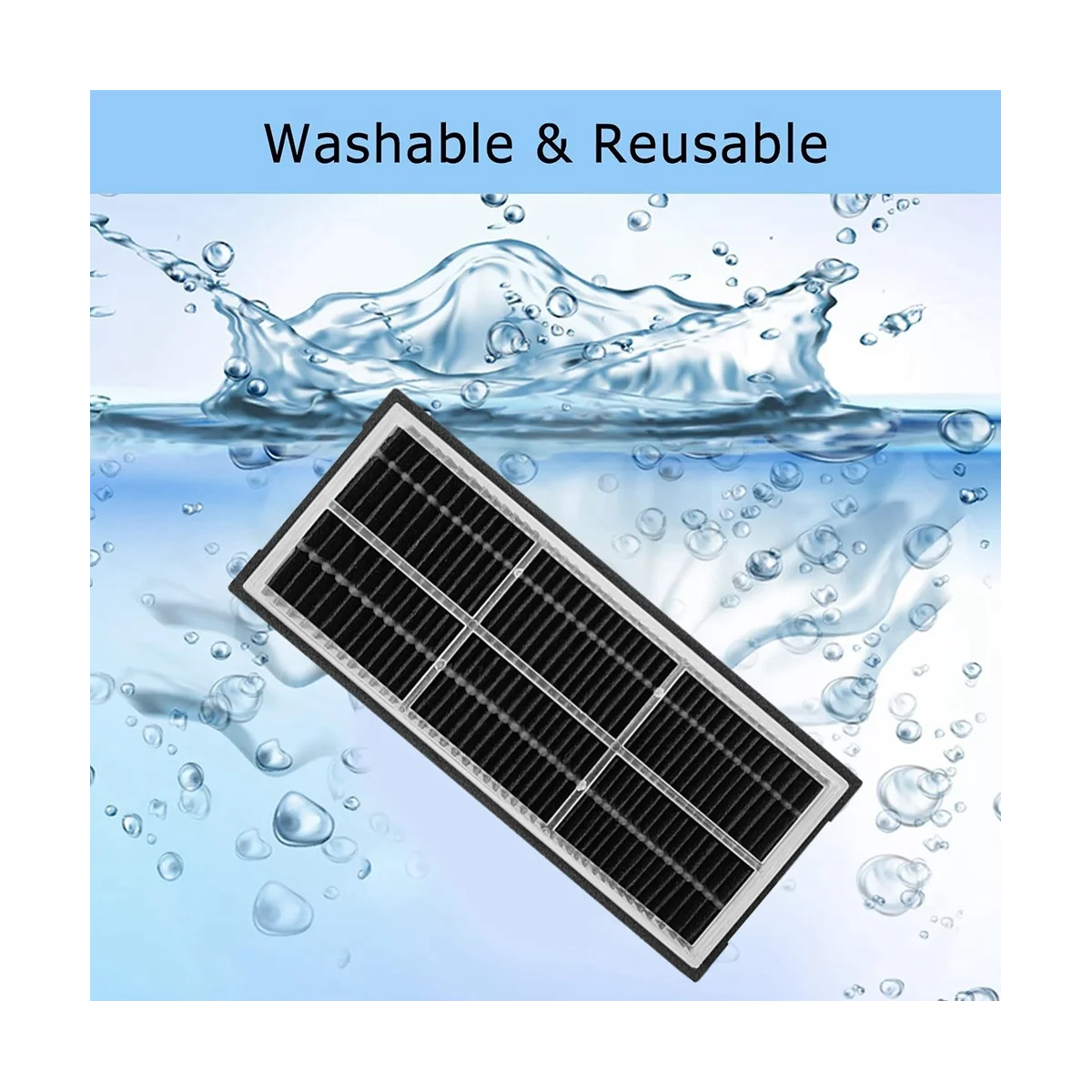 8 шт. Hepa фильтр для робота-пылесоса T7S/T8plus/G10/G10S/S8 Pro Ultra /S8 +/S8