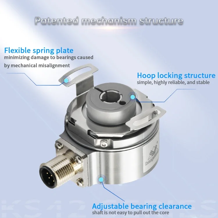 Hengxiang Sincos Incremental Encoder Hollow Shaft 6/8/10mm KS42 ultra 24 Absolute Encoder Linear Encoder
