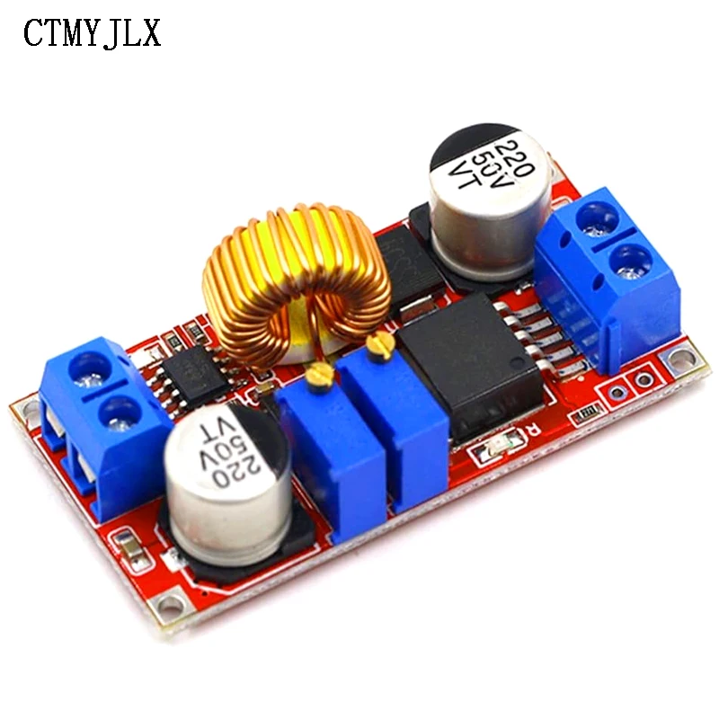 10pcs XL4015 5A DC DC Buck Power Converter 8-34V to 1.25-32V CC CV LED Driver Step Down Charging Board Lithium Charger Module