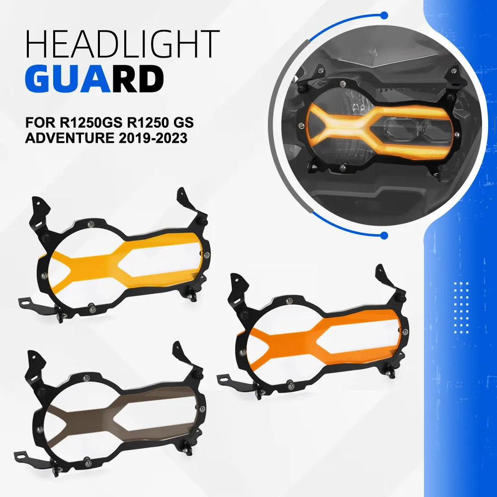 

R1250GS Trophy 2023 Headlight Guard For BMW R1250GS R1250 GS Adventure 2019-2023 Motorcycle Headlamp Grill Protection Cover