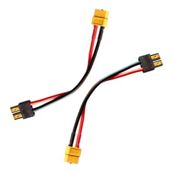 ISDT 스타일 충전기에 대 한 XT60 여성 플러그 어댑터 충전 케이블 리드 와이어 14awg 15cm/30cm에 2Pcs TRX 남성 커넥터
