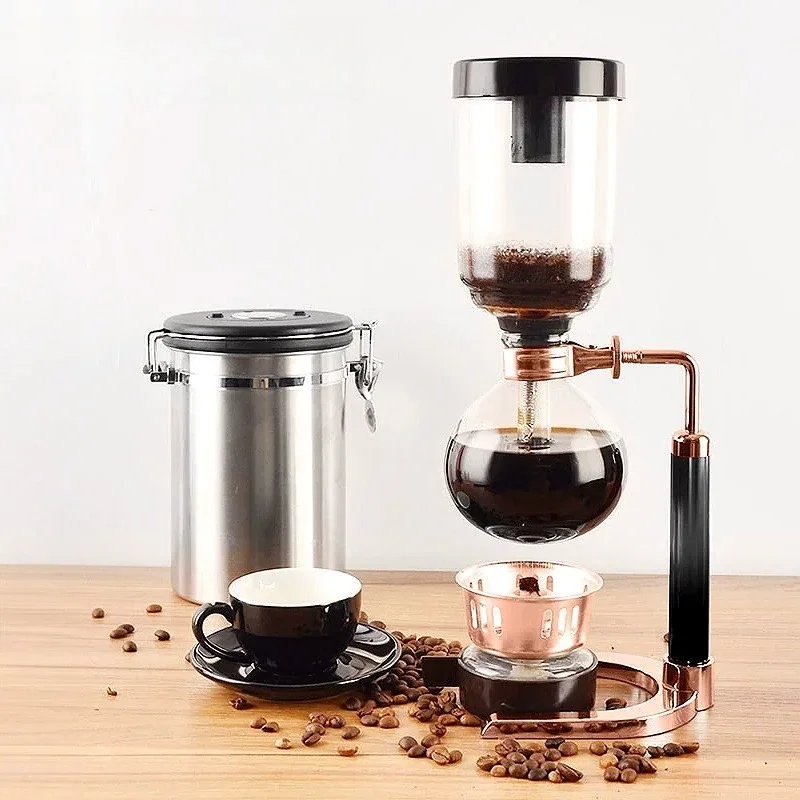 New Siphon Coffee Pot Set, Sai Feng Pot Filter Household Siphon  Heat-resistant Glass Pot, Manual Coffee Maker