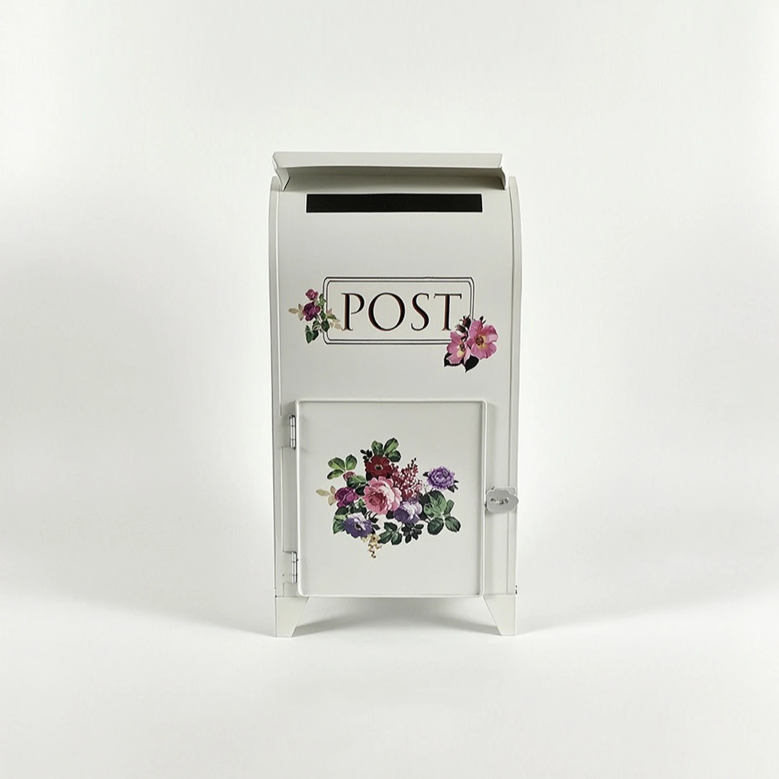 Boîte aux lettres en métal avec serrure, boîte aux lettres murale sécurisée, boîte aux lettres d'ins