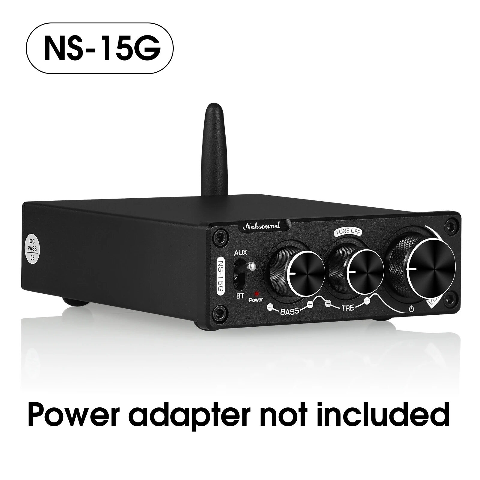 DOUK AUDIO ミニパワーアンプ Douk-ミニデジタルパワーアンプns15g,bluetooth 5.0,ステレオ,hifi