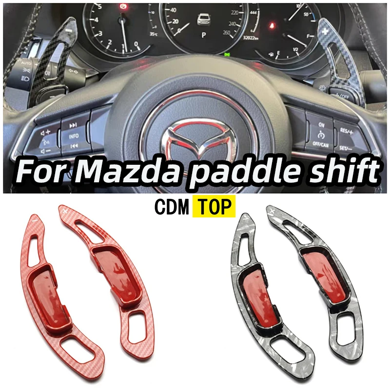 For Mazda Steering Wheel Paddle Shift Extension For Mazda 2 3 6 CX-3 CX-4 CX-5 CX-9 MX-5 Mazda accessories