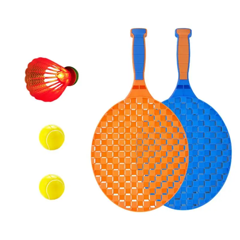 Racket Tennis Kids Tennis Rackets Children Beach Ball Sports Game Outdoor Racket Set Toddler Playing