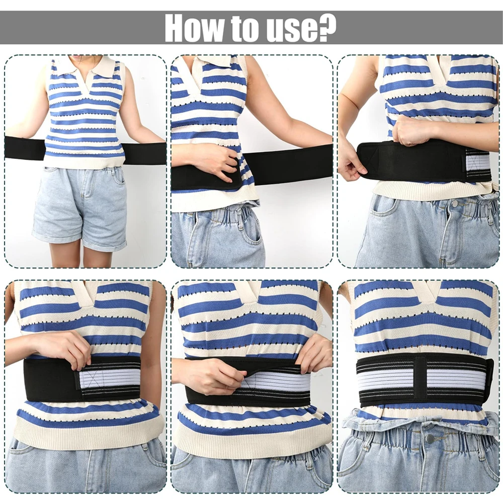 1Pcs Sacroiliac SI Joint Hip Belt Lower Back Support Braces for Hip Pain Pelvic Support Belt Sciatica Pelvis Lumbar Pain Relief