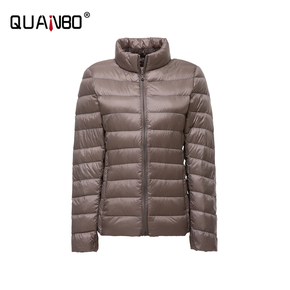 Vrouwen Lente Jas Mode Korte Ultra Lichtgewicht Opvouwbare Puffer Jassen 15 Kleuren Vrouwelijke Down Warme Koreaanse Slim Fit Parka 5XL