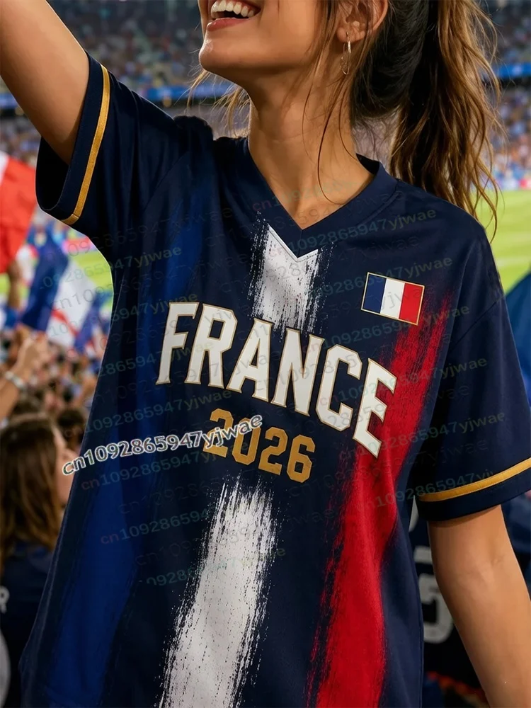 2026 New Mbappé 10 Soccer Tshirt for Men Women France Special Youth Football Jersey Summer Kids Sets Competition Training Tshirt
