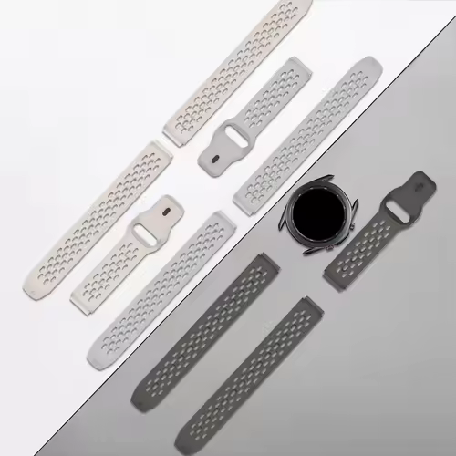 18mm 20mm 22mm Strap for Samsung Galaxy Watch 7 6 5 4 5Pro Classic Silicone Band for Huawei Watch GT6 Pro 46mm GT4/3Pro Bracelet - Image 5