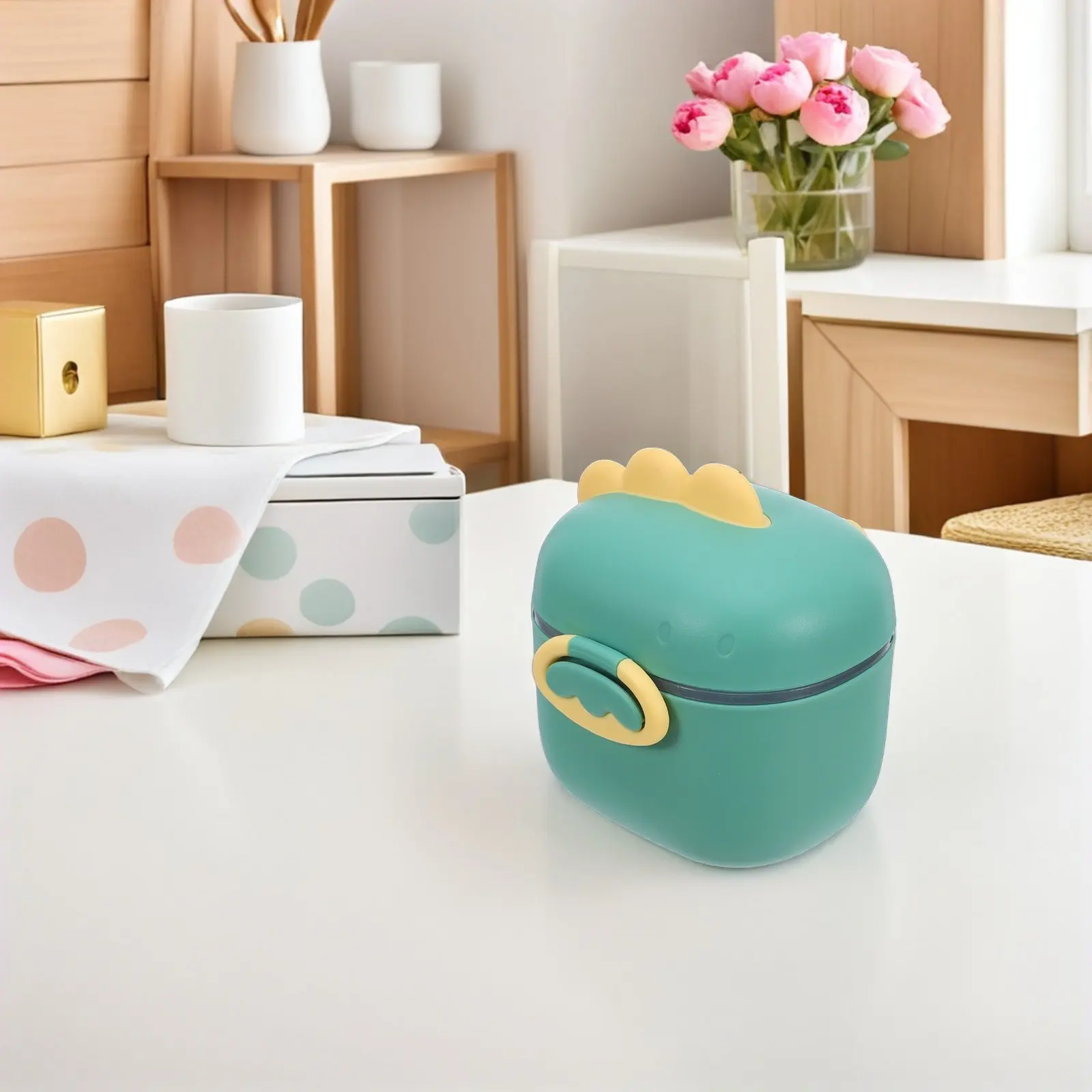 

Milk Powder Box with Spoon Storage Strong Sealing Fresh Dry Prevention Travel Baby Food Container Formula Dispenser Infant