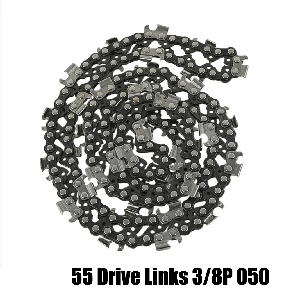 ปฏิบัติลูกโซ่เลื่อยโซ่ 16 นิ้ว 0.050 "3/8LP 55DL Chainsaw Chain ชีวิตกลางแจ้งสําหรับ STIHL MSE160 MSE180