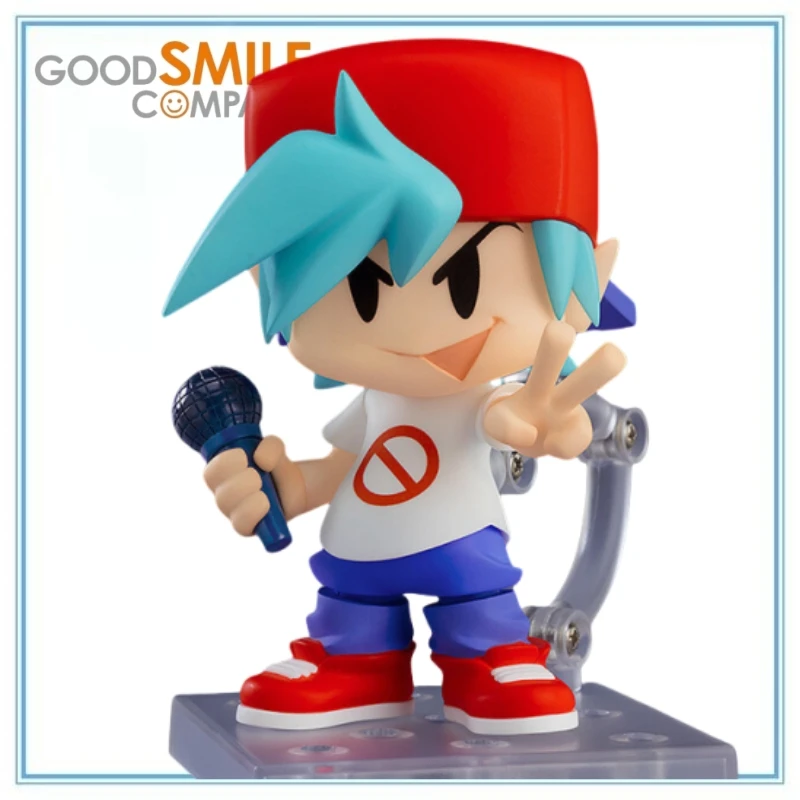 

2BANDAI Authentic Friday Night Funkin-Boyfriend-Nendoroid 2068 Good Smile Company Collection Series Model Cartoon Character