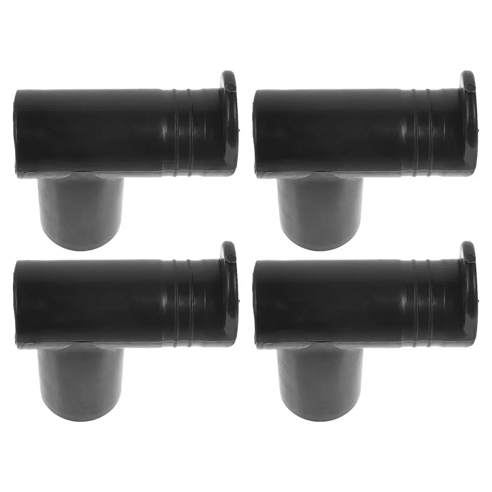 4 Pcs Right Angle Joint Plug Clothes Drying Rack Joints Practical Supply Shelf Bedroom