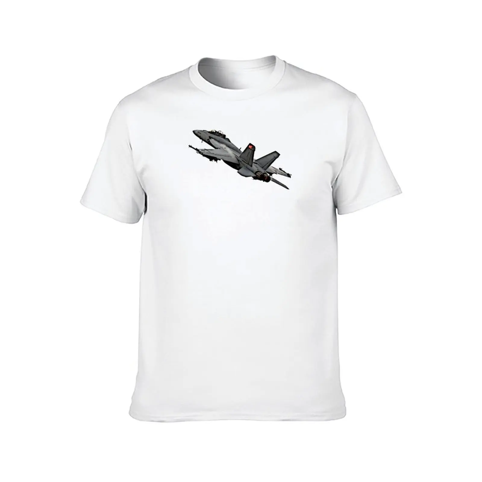 F/A-18 T-Shirt t shirts for man graphic vintage cotton tshirt 100% T-Shirt