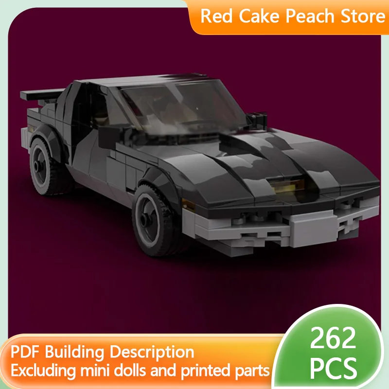 

Модель скоростного гоночного автомобиля MOC, строительные кирпичи, легкий спортивный автомобиль, модульная технология, детские праздничные подарки, сборные игрушки, костюм