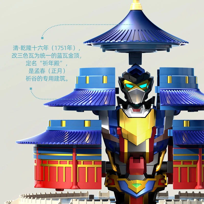 Marque + en Stock Transformer Studio série Lijiang Temple du ciel modèle à collectionner poupées d'action loisirs pour adultes cadeaux faits à la main