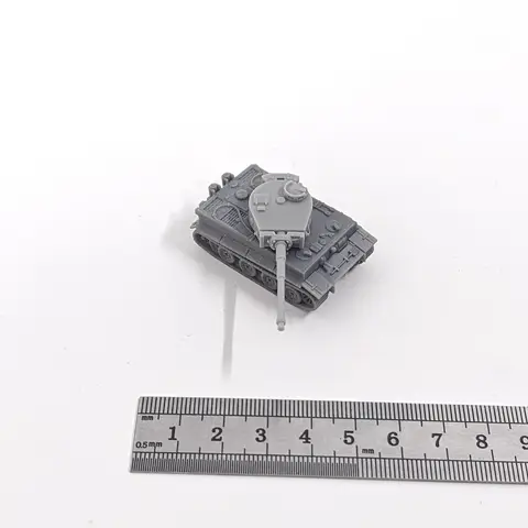 1/144 스케일 Tiger I 중형 탱크 모델 키트