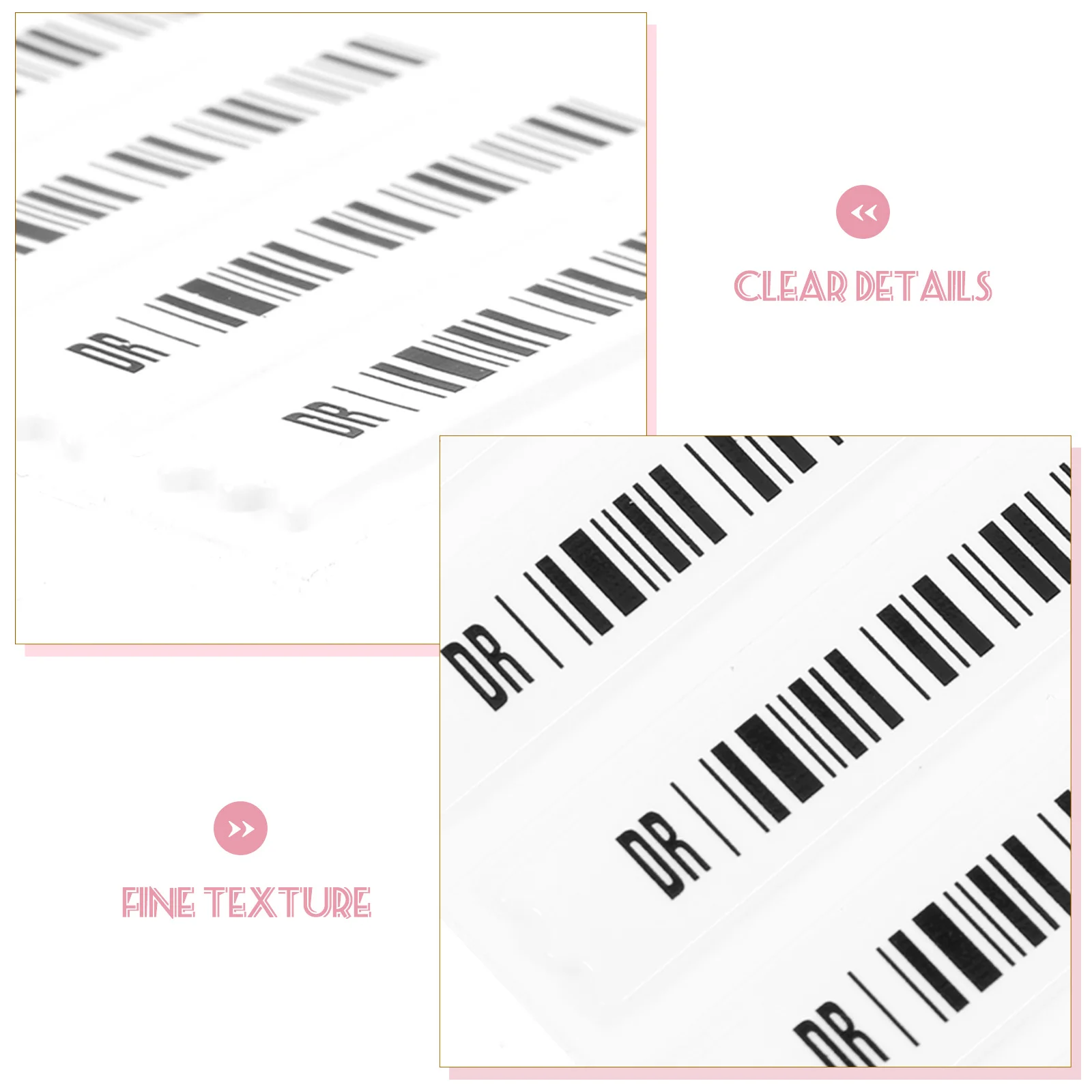 108 قطعة شرائط مغناطيسية مضادة للسرقة سوبر ماركت تسميات مغناطيسية صوتية للسلع علامات أمنية خفيفة الوزن ملصق لاصق #1