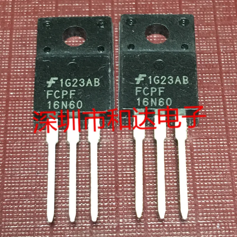 5PCS-10PCS FCPF16N60 TO-220F 600V 16A NEW AND ORIGINAL ON STOCK