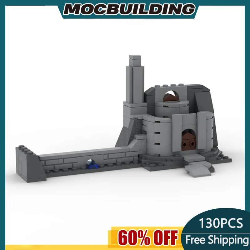 

MOC Building Block Minas Tirither White City Technology Bricks DIY Assembled Castle Street View Series Building Model Toys Gifts