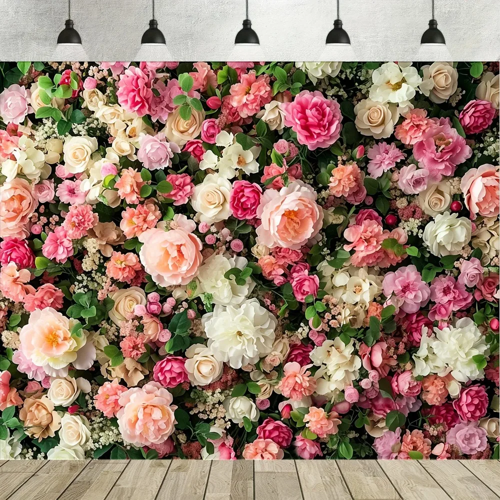 Spring Roses, Wedding Valentine's Day Themed Banner Backgrounds, Adult Birthday Parties, Party Decorations, Photography Backdrop