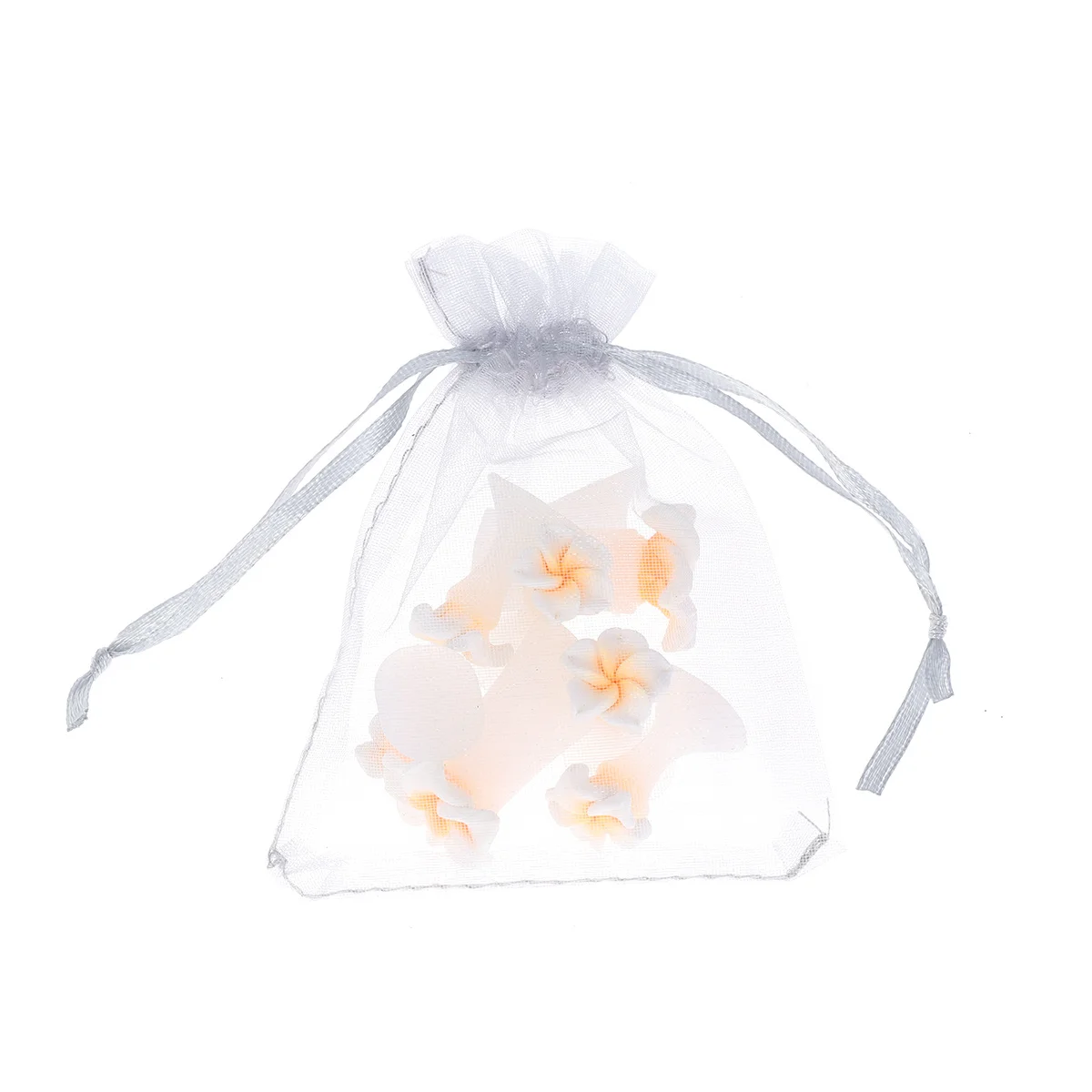 Espaciadores de dedos de silicona con flores amarillas, separadores de uñas para pedicura, cojín suave antideslizante para pies, Ideal para Hallux Valgus, 8 Uds.