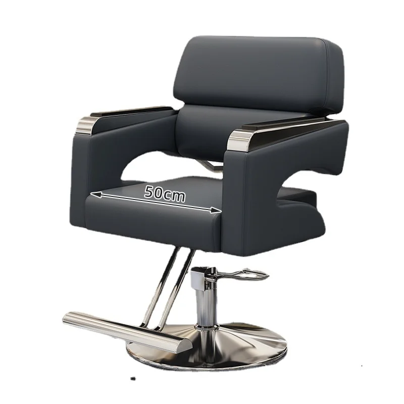 Cadeira estética do salão de beleza, Cadeira giratória de luxo, Poltronas barbeiros profissionais, Estilista Friseurstuhl Barbeiro Equipamento, MQ50BC