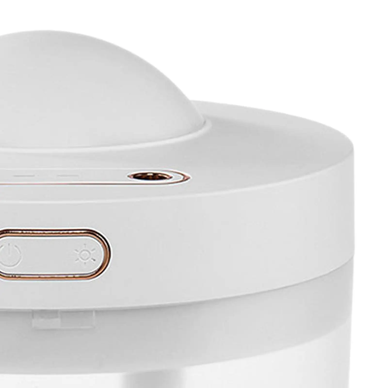 Humidificateur d'air décoratif avec veilleuse LED, ornement de projection unique, 1L d'eau précieuse pour le bureau, les dortoirs, le bureau, le petit espace, la chambre à coucher