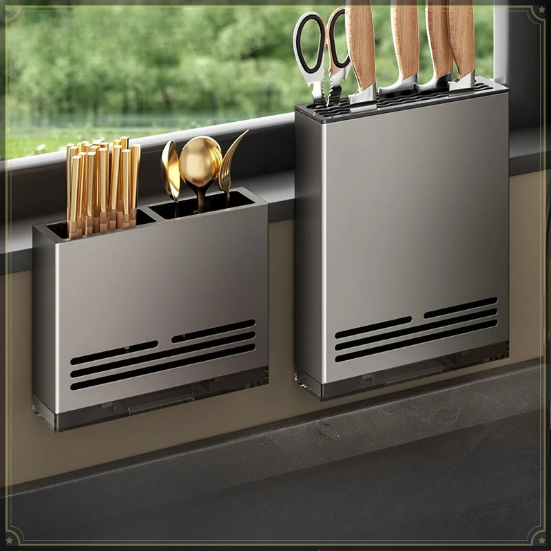 2Pcs Carbon Steel Kitchen Storage Rack Set No Drill Wall Mount Kitchen Utensil Holder Space Saving Kitchen Organizer Must Have