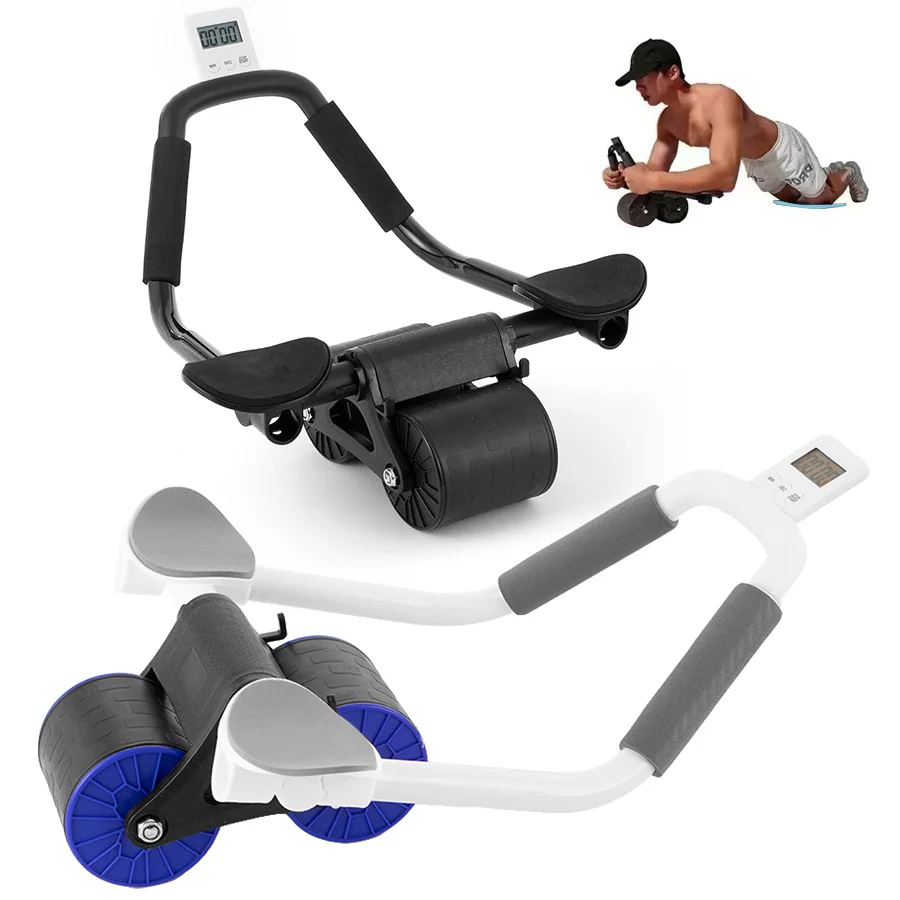 High Quality Best for Ab Roller Wheel for Core Workout Non-Slip Home Gym Fitness Equipment Convenient Non-Slip Handle for Abs