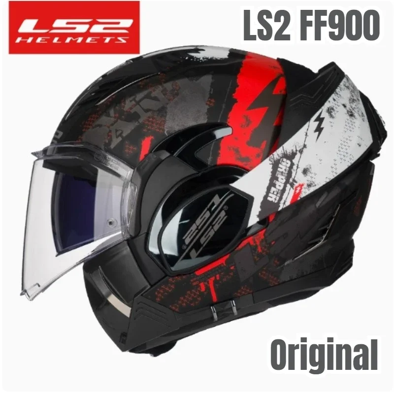 

DOT ECE Approved LS2 Valiant 2 Motorcycle Helmet FF900 Capacete De Motocicleta 180 Degree Back Flip Up Helmet Casco Moto Casque