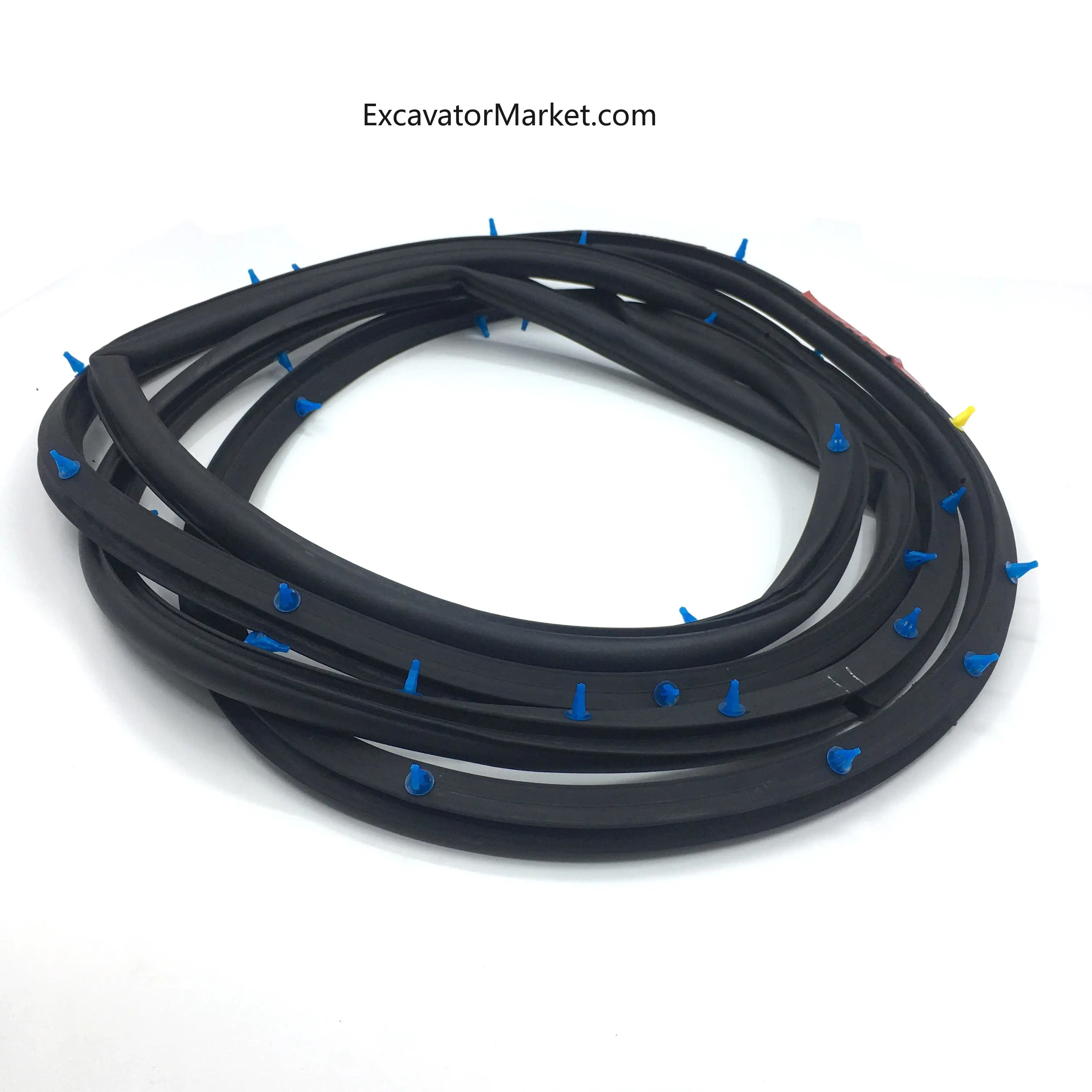 Excavator Accessories suitable for Komatsu 200/300/360-7-8 cab door sealing strip waterproof sealant strip