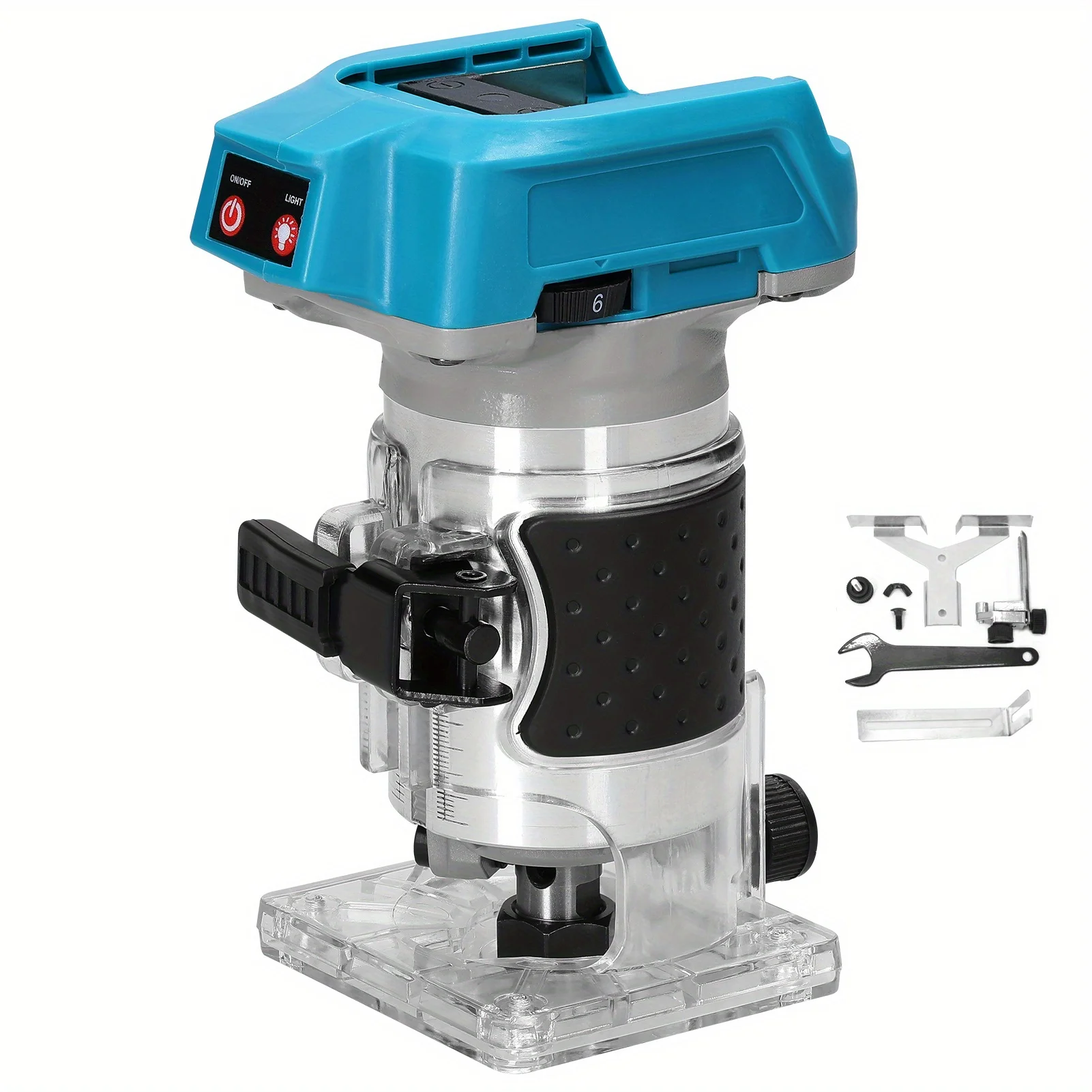 

Speed Adjustable Multifunctional Woodworking Electric Trimming Machine Milling Engraving Slotting Machine Brushless Wood Router