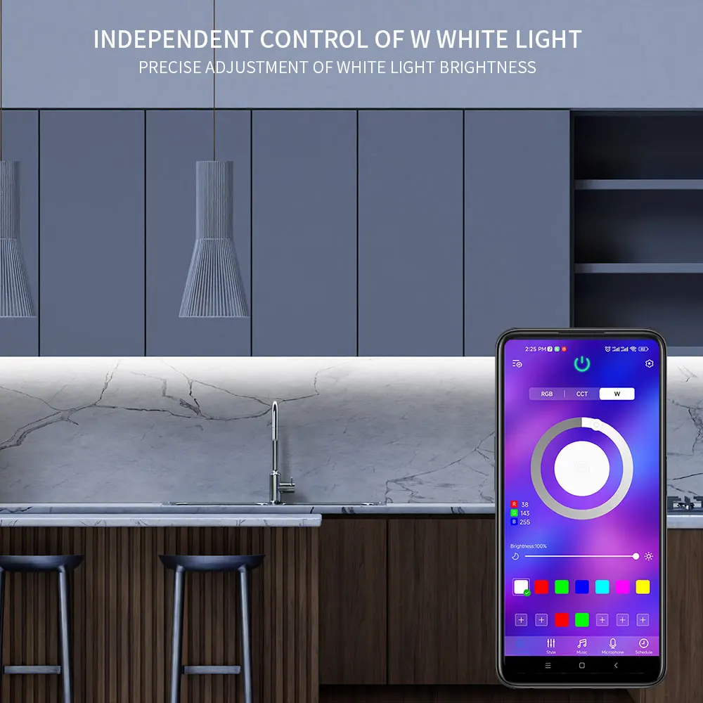 WS2811 WS2812 Controller LED RGBIC Bluetooth 2.4G 24 tasti APP Bluetooth remota per WS2811 WS2812 pixel RGB striscia Led DC5-24V