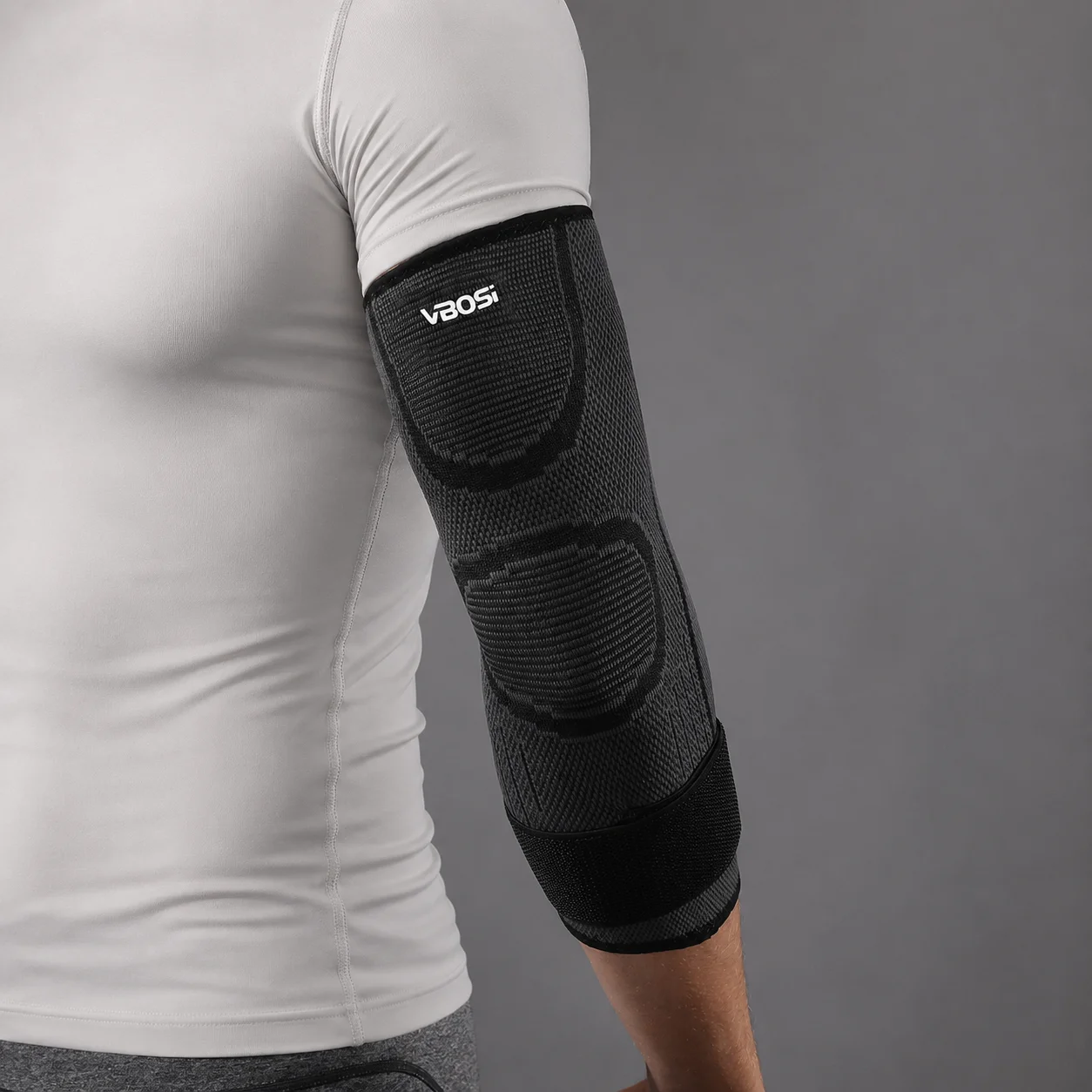 Tutore di supporto per gomito protettivo a compressione 1 Pc per pallacanestro pallavolo