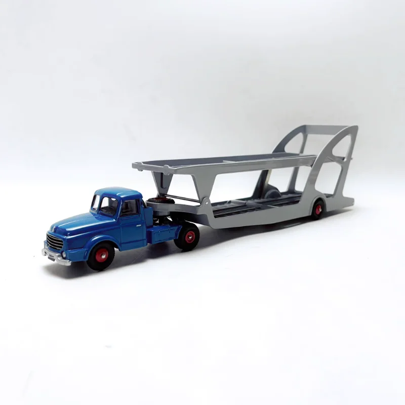 

NOREV Diecast 1:55 Scale Semi-trailer Double-deck Transport Vehicle Alloy Model Adult Collection Souvenir Gift Static Display