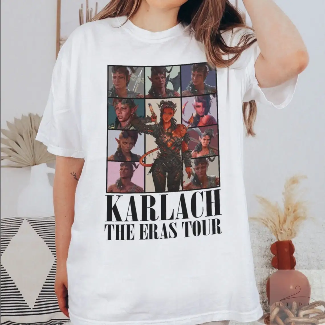 KARLACH Baldurs Gate 3 Eras Tour T Shirt Black Metal Retro SweaT I Want My Mommy Bootleg