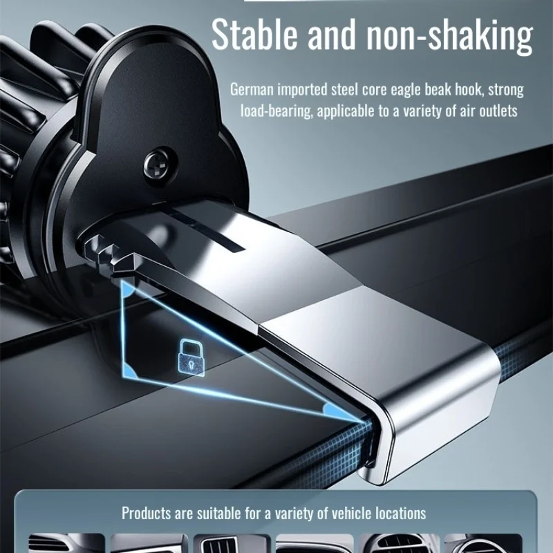 

Strong magnetic car phone holder car air outlet holder universal navigation stable