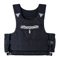 Chaleco salvavidas para adultos, niños y niñas, chaleco de ayuda con flotabilidad 50N, ropa deportiva para kayak, pesca, deportes acuáticos, traje de baño para surfear, piragüismo