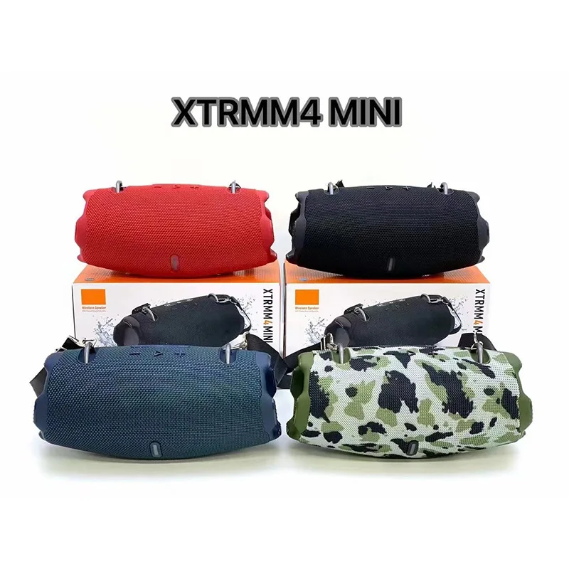 مصنع الجملة ميني إكستريم 4 سماعة لاسلكية تعمل بالبلوتوث المتكلم في الهواء الطلق مضخم صوت باس صندوق الصوت متعدد الوظائف