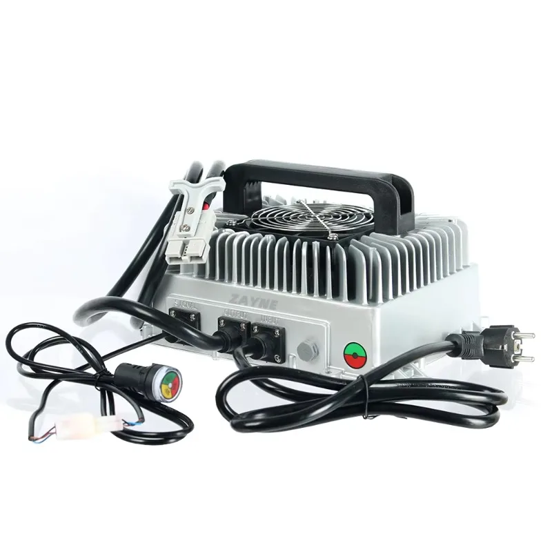

2025 New Style48V 60V 72v 40a 96v 116.8V 144v 30amp Waterproof Smart Charger For Electric Motorcycles RV Golf Car MNC And LiFePO