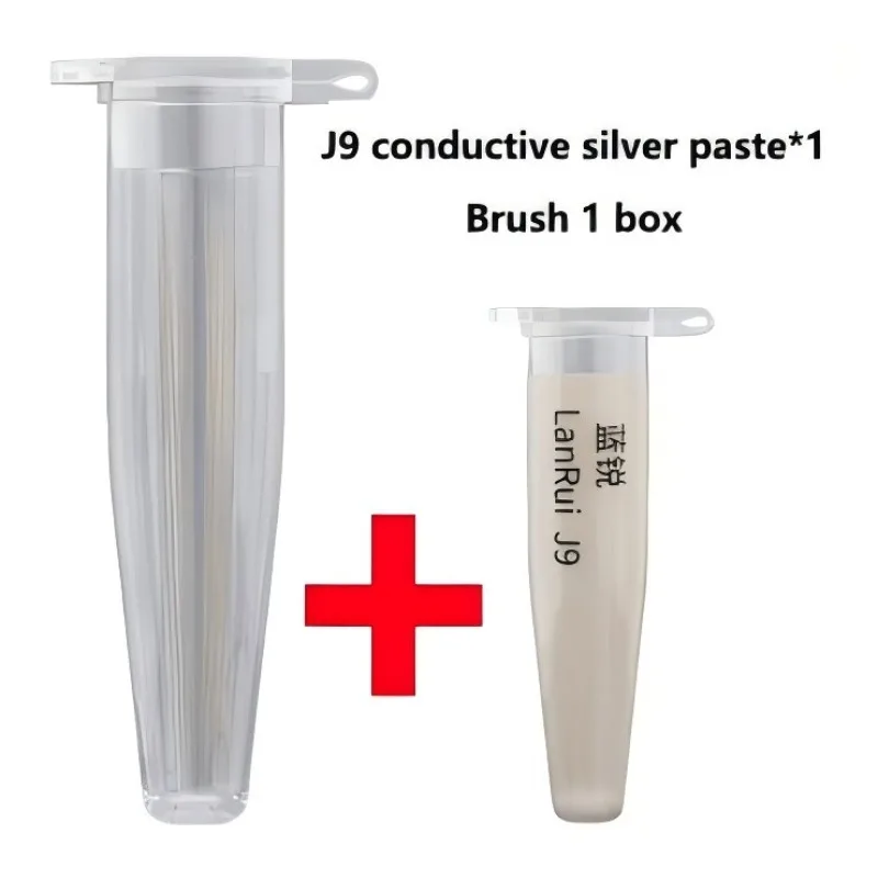 

J9 Nano Conductive Silver Paste Low Resistance Screen Line Repair for PhoneS IPhone Android Green Yellow Screen Fix Tools
