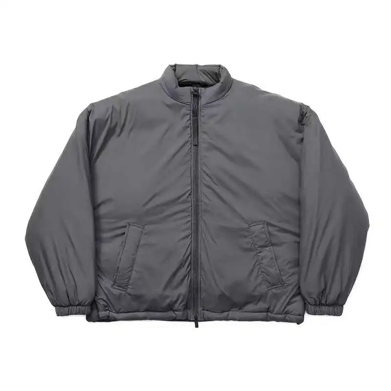 N. HOOLYWOOD ملابس قطنية سميكة خفيفة للغاية مقاومة للرياح وسحاب دافئ للرجال #5